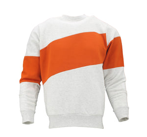 Orange/Ash Grey Sweatshirt