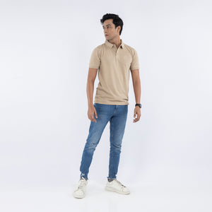 Exec Polo Tshirt - Beige