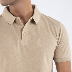 Exec Polo Tshirt - Beige